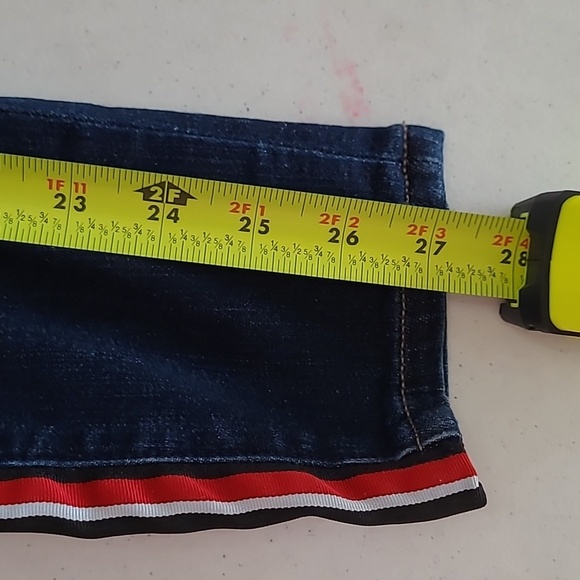 Joe's Jeans women's ankle skinny jeans with ribbon stripe down each leg size 29 - Picture 7 of 7